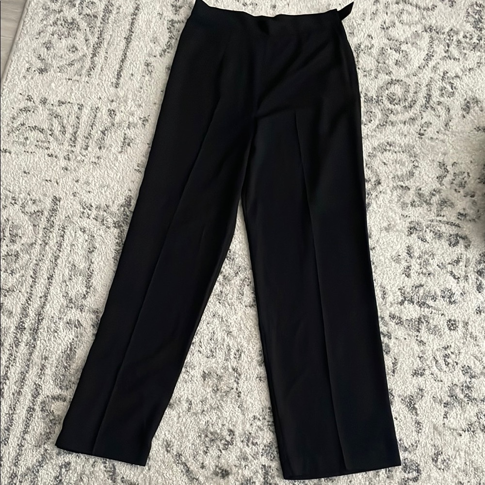 Elegant Black Wide Leg Pants for Formal Occasions